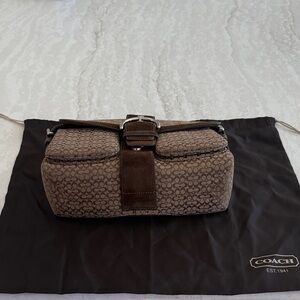 Coach Tan and Brown purse